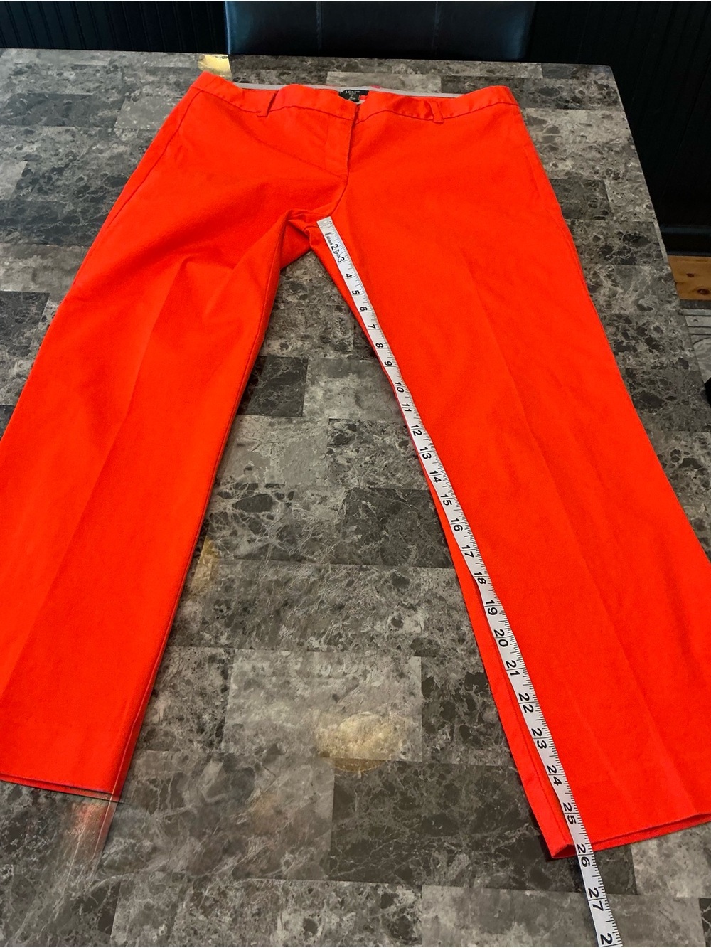 J.Crew Autumn Pop Low Rise Stretch Cropped Casual Everyday Pant Womans Size 6 - Picture 8 of 12